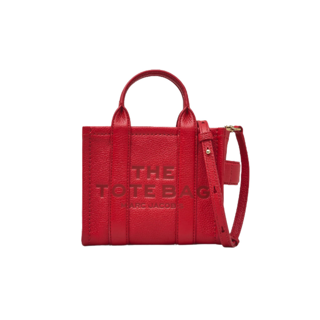 THE MICRO TOTE TRUE RED