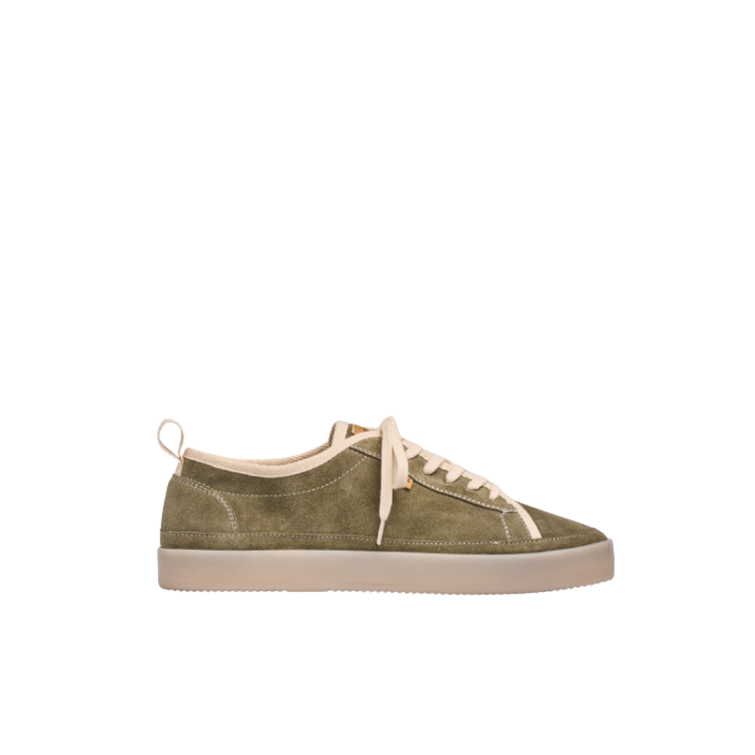 PANCHIC O01 LACE SUEDE OLIVE