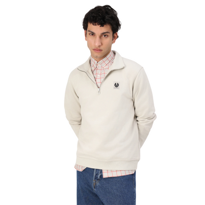 BELSTAFF QUARTERZIP 103001 BEIGE