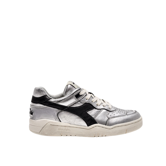 DIADORA B560 SILVER USED WN